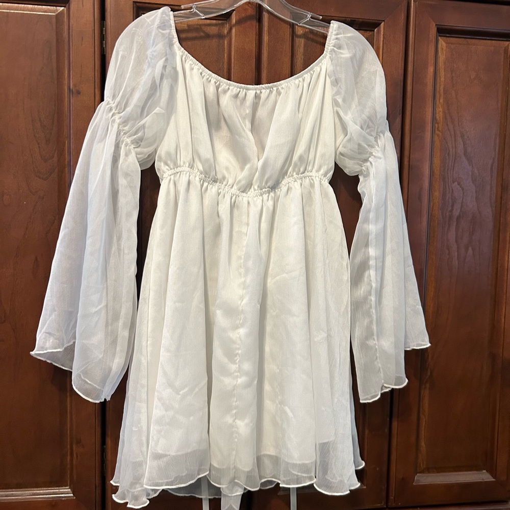 White dress